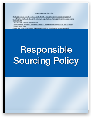 Responsible Sourcing Policy